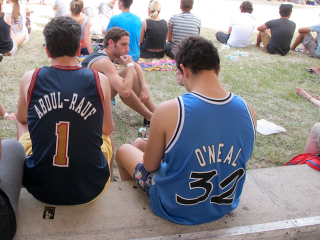Illustration for article titled Tripping Basketballs: Hoopsters Are Alive And Well At The Ultra Music Festival